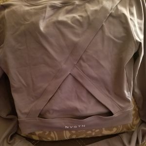 NVGTN Long Sleeved Crop Top